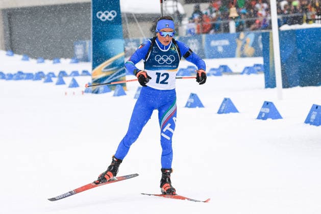 Dorothea Wierer (ITA) during the Olympic Winter games, Winterspiele,Spiele, Summer games Milano-Cortina 2026, Biathlon Women s 12.5km Mass Start on February 21, 2026 at Antholz-Anterselva Biathlon Arena in Anterselva, Italy  Copyright: xLucianoxMariaxBisi IPAxSportx xipa-agency.netx xx IPA_71815074 IPA_Agency_IPA71815074