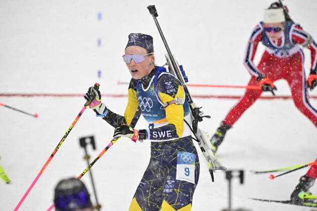 ANTERSELVA, ITALY 20260221 Hanna Öberg during the women s mass start 12.5 km in biathlon in Anterselva during the Winter Olympics in Milan Cortina, Italy. *** The image is included in the SPORTS PACKAGE. For others PAID IMAGE ** ANTERSELVA ITALY x10030x *** ANTERSELVA, ITALY 20260221 Hanna Öberg during the women s mass start 12 5 km in biathlon in Anterselva during the Winter Olympics in Milan Cortina, Italy The image is included in the SPORTS PACKAGE For others PAID IMAGE ANTERSELVA ITALY x10030x  Copyright: xJonasxEkströmer TTx 2026 OLYMPICS BIATHING MASS START WOMEN 12.5KM