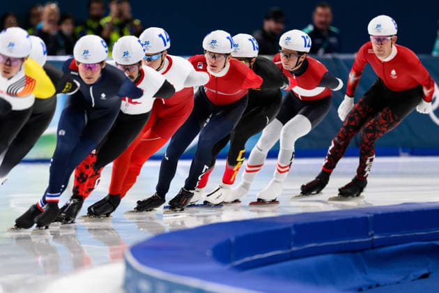 260221 Sigurd Holbo Dyrset of Norway competes in the men s Speed skating, Eisschnelllauf mass start semifinal during day 15 of the 2026 Winter Olympics on February 21, 2026 in Milan. Photo: Emma Wallskog BILDBYRAN kod EW EW0646 skridskor speed skating Olympic Games, Olympische Spiele, Olympia, OS olympics winter olympics os ol olympiska spel vinter-os olympiske leker milano cortina 2026 milan cortina 2026 milano cortina 2026 olympic games milano cortina 2026 winter olympic games milano cortina-os milano cortina-ol vinter-ol 15 bbeng masstart mass start norge norway *** 260221 Sigurd Holbo Dyrset of Norway competes in the men s speed skating mass start semifinal during day 15 of the 2026 Winter Olympics on February 21, 2026 in Milan Photo Emma Wallskog BILDBYRAN code EW EW0646 skates speed skating olympic games olympics winter olympics os ol olympic games winter os olympic games milano cortina 2026 milan cortina 2026 milano cortina 2026 olympic games milano cortina 2026 winter olympic games milano cortina os milano cortina ol winter ol 15 bbeng masstart mass start norway  Copyright: EMMAxWALLSKOG BB260221EW002
