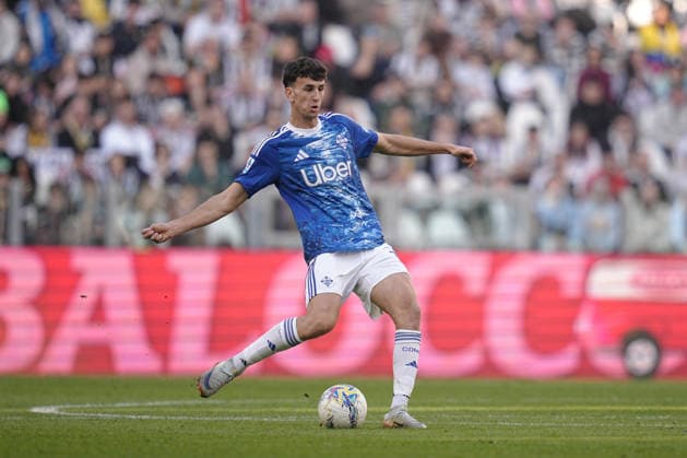 ComoÕs Jacobo Ramon during the Serie A soccer match between Juventus and Como at the Allianz Stadium in Turin, north west Italy - Saturday, February 21, 2026. - Soccer .  Copyright: xMarcoxAlpozzi LaPressex