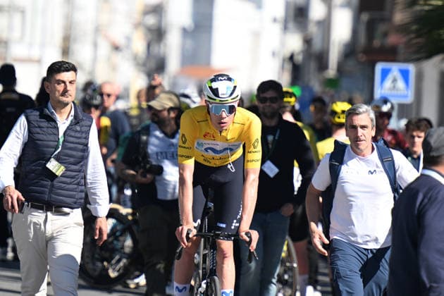 21-02-2026 Vuelta Andalucia; Tappa 04 Montoro - Pozoblanco; 2026, Movistar; Romeo Abad, Ivan; Pozoblanco; 