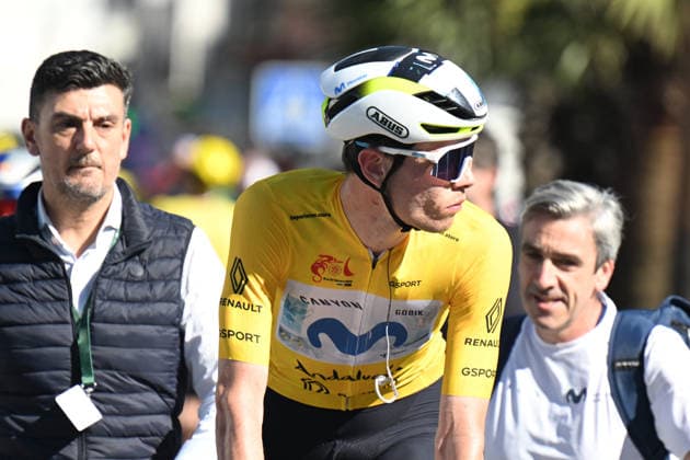21-02-2026 Vuelta Andalucia; Tappa 04 Montoro - Pozoblanco; 2026, Movistar; Romeo Abad, Ivan; Pozoblanco; 