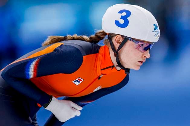Bente Kerkhoff of the Netherlands Women s Mass Start Semifinals, Milano Cortina 2026 Winter Olympics: Day 15, Speed skating, Eisschnelllauf - Milano Cortina 2026 Winter Olympics: Day 15, Milano Speed Skating Stadium, February 21, 2026, Milan, Italy.