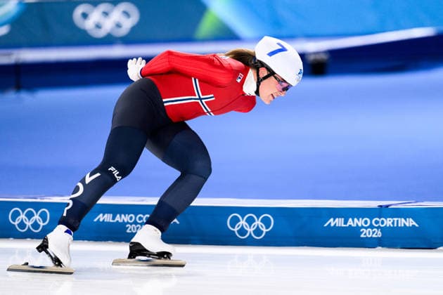 260221 Aurora Grinden Lovas of Norway competes in the women™s Speed skating, Eisschnelllauf mass start semifinal during day 15 of the 2026 Winter Olympics on February 21, 2026 in Milan. Photo: Emma Wallskog BILDBYRAN kod EW EW0646 skridskor speed skating Olympic Games, Olympische Spiele, Olympia, OS olympics winter olympics os ol olympiska spel vinter-os olympiske leker milano cortina 2026 milan cortina 2026 milano cortina 2026 olympic games milano cortina 2026 winter olympic games milano cortina-os milano cortina-ol vinter-ol 15 bbeng masstart mass start dam norge norway *** 260221 Aurora Grinden Lovas of Norway competes in the women™s speed skating mass start semifinal during day 15 of the 2026 Winter Olympics on February 21, 2026 in Milan Photo Emma Wallskog BILDBYRAN code EW EW0646 skates speed skating olympic games olympics winter olympics os ol olympic games winter os olympic games milano cortina 2026 milan cortina 2026 milano cortina 2026 olympic games milano cortina 2026 winter olympic games milano cortina os milano cortina ol winter ol 15 bbeng masstart mass start dam norge norway  Copyright: EMMAxWALLSKOG BB260221EW033
