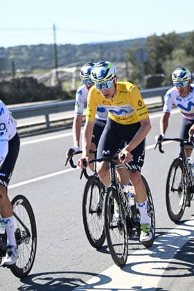 21-02-2026 Vuelta Andalucia; Tappa 04 Montoro - Pozoblanco; 2026, Movistar; Romeo Abad, Ivan; Pozoblanco; 