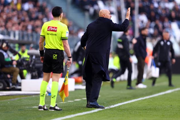 Luciano Spalletti (Juventus Fc) gestures, Serie A, Juventus FC v Como 1907 , Allianz Stadium, February 21, 2026, Turin, Italy.
