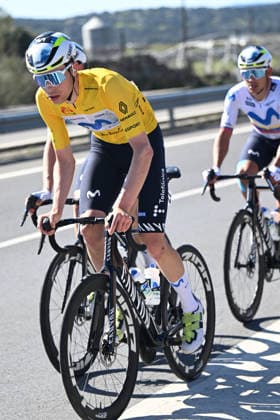 21-02-2026 Vuelta Andalucia; Tappa 04 Montoro - Pozoblanco; 2026, Movistar; Romeo Abad, Ivan; Pozoblanco; 