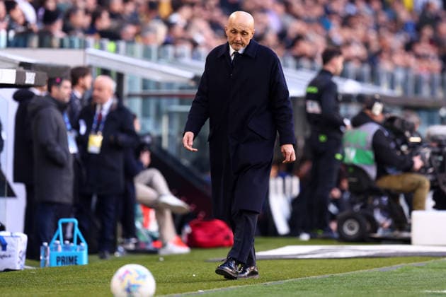Luciano Spalletti (Juventus Fc) looks dejected, Serie A, Juventus FC v Como 1907 , Allianz Stadium, February 21, 2026, Turin, Italy.