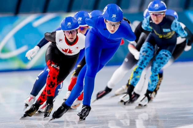 Anastasiia Semenova of Individual Neutral Athletes Women s Mass Start Semifinals, Milano Cortina 2026 Winter Olympics: Day 15, Speed skating, Eisschnelllauf - Milano Cortina 2026 Winter Olympics: Day 15, Milano Speed Skating Stadium, February 21, 2026, Milan, Italy.