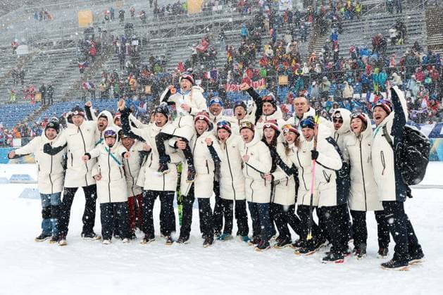 Tereza Vobornikova (CZE) 3rd place, Bronze Medal with Czach Team at the end of the Olympic Winter games, Winterspiele,Spiele, Summer games Milano-Cortina 2026, Biathlon Women s 12.5km Mass Start on February 21, 2026 at Antholz-Anterselva Biathlon Arena in Anterselva, Italy  Copyright: xLucianoxMariaxBisi IPAxSportx xipa-agency.netx xx IPA_71819282 IPA_Agency_IPA71819282