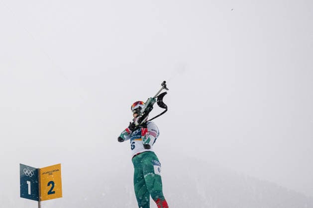 260221 Lora Hristova of Bulgaria at the last shooting when competing in women s biathlon 12,5 km mass start during day 15 of the 2026 Winter Olympics on February 21, 2026 in Anterselva. Photo: Mathias Bergeld BILDBYRAN kod MB MB1341 skidskytte biathlon skiskyting Olympic Games, Olympische Spiele, Olympia, OS olympics winter olympics os ol olympiska spel vinter-os olympiske leker milano cortina 2026 milan cortina 2026 milano cortina 2026 olympic games milano cortina 2026 winter olympic games milano cortina-os milano cortina-ol vinter-ol 15 bbeng masstart dam kvinner women mass start bulgarien *** 260221 Lora Hristova of Bulgaria at the last shooting when competing in women s biathlon 12,5 km mass start during day 15 of the 2026 Winter Olympics on February 21, 2026 in Anterselva Photo Mathias Bergeld BILDBYRAN code MB MB1341 biathlon biathlon olympic games olympics olympics winter olympics os ol olympiska spel vinter os olympiske leker milano cortina 2026 milan cortina 2026 milano cortina 2026 olympic games milano cortina 2026 winter olympic games milano cortina os milano cortina ol vinter ol 15 bbeng masstart dam kvinner women mass start bulgarien  Copyright: MATHIASxBERGELD BB260221MB073