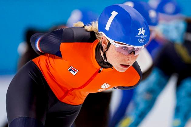 Marijke Groenewoud of the Netherlands Women s Mass Start Semifinals, Milano Cortina 2026 Winter Olympics: Day 15, Speed skating, Eisschnelllauf - Milano Cortina 2026 Winter Olympics: Day 15, Milano Speed Skating Stadium, February 21, 2026, Milan, Italy.