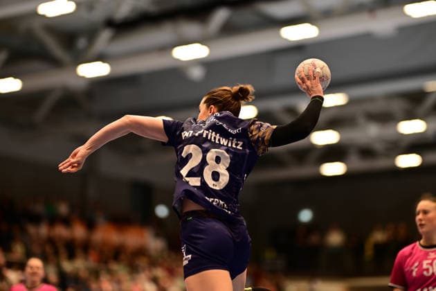 Handball I Women I Season 2025 2026 I 18 HBF I 1 Matchday I Buxtehuder SV TuS Metzingen I 21 02 2026 Teresa von Prittwitz 28, Buxtehuder Sportverein Buxtehude Halle Nord Niedersachsen Germany Copyright: xLobeca FelixxSchlikisx