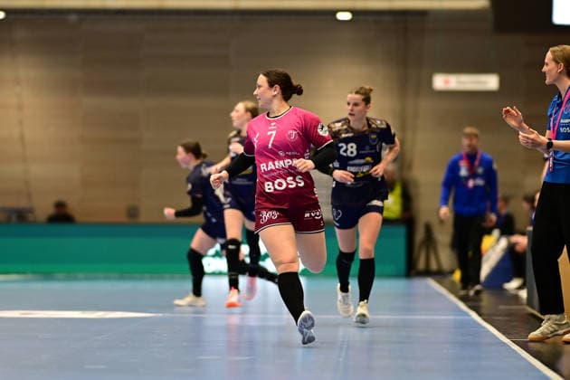 Handball I Women I Season 2025 2026 I 18 HBF I 1 Matchday I Buxtehuder SV TuS Metzingen I 21 02 2026 Sabrina Tröster 7, TuS Metzingen Buxtehude Halle Nord Niedersachsen Germany Copyright: xLobeca FelixxSchlikisx