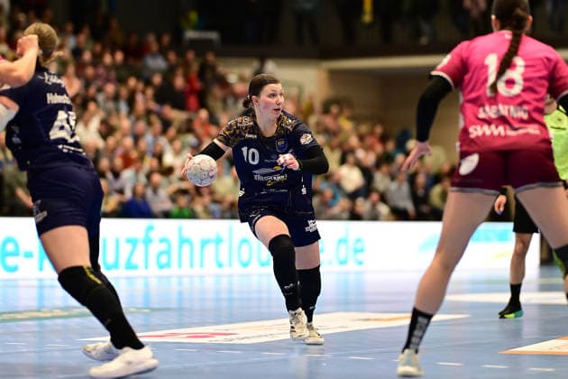 Handball I Women I Season 2025 2026 I 18 HBF I 1 Matchday I Buxtehuder SV TuS Metzingen I 21 02 2026 Anika Hampel 10, Buxtehuder Sportverein Buxtehude Halle Nord Niedersachsen Germany Copyright: xLobeca FelixxSchlikisx