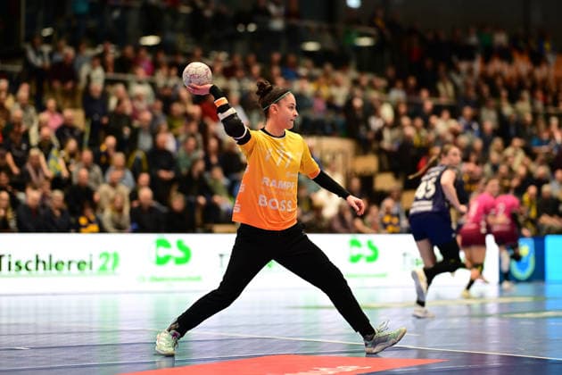 Handball I Women I Season 2025 2026 I 18 HBF I 1 Matchday I Buxtehuder SV TuS Metzingen I 21 02 2026 Sara Suba 77, TuS Metzingen Buxtehude Halle Nord Niedersachsen Germany Copyright: xLobeca FelixxSchlikisx