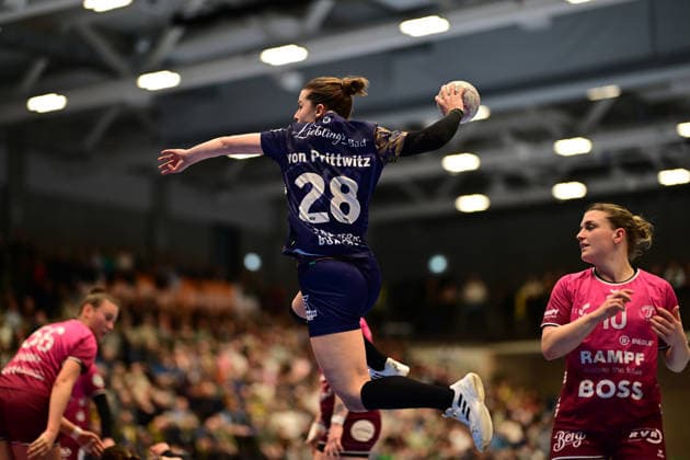 Handball I Women I Season 2025 2026 I 18 HBF I 1 Matchday I Buxtehuder SV TuS Metzingen I 21 02 2026 Teresa von Prittwitz 28, Buxtehuder Sportverein Buxtehude Halle Nord Niedersachsen Germany Copyright: xLobeca FelixxSchlikisx
