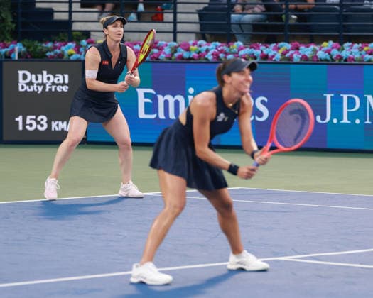 Gabriela Dabrowski, Luisa Stefani, Ladies Doubles, Women s Doubles, Final, Final, Dubai Duty Free Tennis Championships, Dubai, U A E Copyright: xJuergenxHasenkopfx