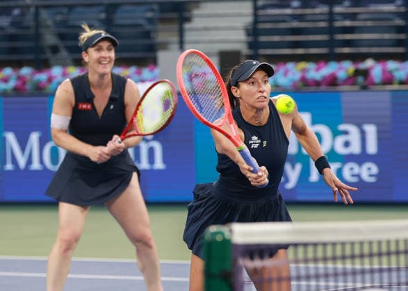 Gabriela Dabrowski, Luisa Stefani, Ladies Doubles, Women s Doubles, Final, Final, Dubai Duty Free Tennis Championships, Dubai, U A E Copyright: xJuergenxHasenkopfx