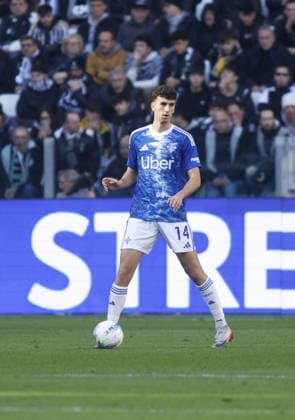 CALCIO - Serie A - Juventus FC vs Como 1907 Jacobo Ramon of Como 1907 during the Italian Serie A, 2025 2026 season, football match between Juventus FC and Como 1907 on 21 February 2026 at Allianz Stadium, Turin, Italy. Photo Nderim Kaceli Turin Italy  Copyright: xIPAxSport ABACAx