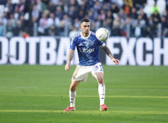 CALCIO - Serie A - Juventus FC vs Como 1907 Lucas Da Cunha of Como 1907 during the Italian Serie A, 2025 2026 season, football match between Juventus FC and Como 1907 on 21 February 2026 at Allianz Stadium, Turin, Italy. Photo Nderim Kaceli Turin Italy  Copyright: xIPAxSport ABACAx