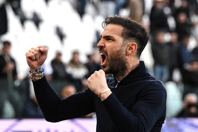 Cm Torino 21 02 2026 - campionato di calcio serie A Juventus-Como foto Cristiano Mazzi Image nella foto: Cesc Fabregas 