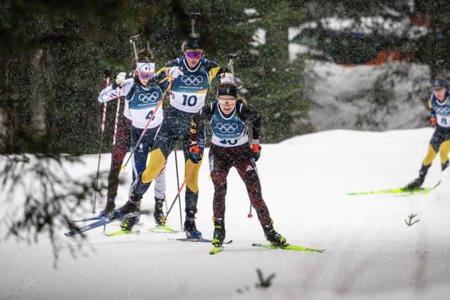 Janina Hettich-Walz (GER), 12,5-km-Massenstart der Frauen im Biathlon bei den Olympischen Winterspielen Milano Cortina 2026 in der Südtirol Arena, Antholz-Anterselva, Italien, am 21. Februar 2026. Womens 12.5 km Mass Start biathlon event at the Olympic Winter games, Winterspiele,Spiele, Summer games Milano Cortina 2026 at the Südtirol Arena, Antholz-Anterselva, Italy, on February 21, 2026. *** Janina Hettich Walz GER , 12.5 km Mass Start womens biathlon event at the Olympic Winter Games Milano Cortina 2026 at the Südtirol Arena, Antholz Anterselva, Italy, on February 21, 2026 Womens 12 5 km Mass Start biathlon event at the Olympic Winter Games Milano Cortina 2026 at the Südtirol Arena, Antholz Anterselva, Italy, on February 21, 2026 Copyright: HMBxMedia MarcxNiemeyer
