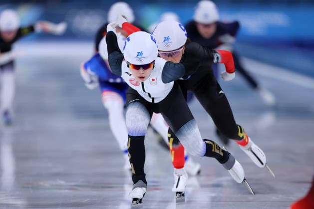 Ayano Sato (JPN), FEBRUARY 21, 2026 - Speed skating, Eisschnelllauf : Women s Mass Start Semi-final during the Milano Cortina 2026 Olympic Winter games, Winterspiele,Spiele, Summer games at Milano Speed Skating Stadium in Milan, Italy. Noxthirdxpartyxsales  aflo_320748873