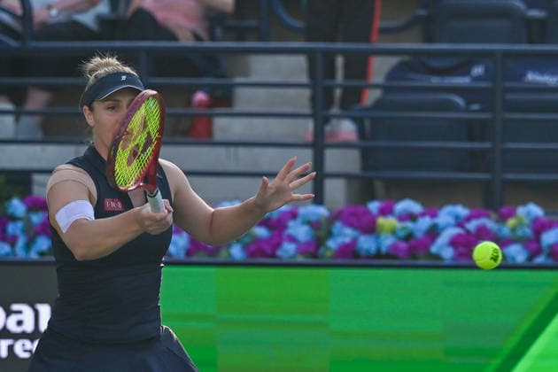 2026 Dubai Duty Free Tennis Championships DUBAI, UAE - FEBRUARY 21: German tennis player Laura Siegemund and Russian tennis player Vera Zvonareva compete against Canadian tennis player Gabriela Dabrowski and Brazilian tennis player Luisa Stefani in the women’s doubles final of the Dubai Duty Free Tennis Championships at the Dubai Duty Free Tennis Stadium in Dubai, United Arab Emirates, on February 21, 2026. Waleed Zein Anadolu Dubai United Arab Emirates. Editorial use only. Please get in touch for any other usage.  Copyright: x2026xAnadoluxWaleedxZeinx