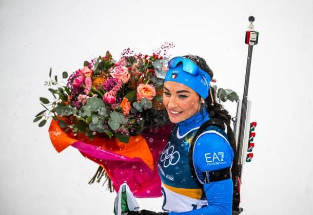 MILANO CORTINA 2026 - OLYMPISCHE WINTERSPIELE - ANTERSELVA - BIATHLON - 12,5KM MASSENSTART FRAUEN ** NUR FÜR REDAKTIONELLE ZWECKE ** EDITORIAL USE ONLY **<p>21 02 2026-Anterselva: Olympische Winterspiele Milano Cortina 2026 Biathlon Anterselva Biathlon Arena - Antholz Event: 12,5km Massenstart Frauen im Foto: Dorothea Wierer 12 (ITA) nach ihrem letzten Rennen. ( Italien Venetien Antholz Copyright: SaschaxFromm *** MILANO CORTINA 2026 OLYMPIC WINTER GAMES ANTERSELVA BIATHLON 12,5KM MASS START WOMEN FOR EDITORIAL PURPOSES ONLY EDITORIAL USE ONLY p 21 02 2026 Anterselva Olympic Winter Games Milano Cortina 2026 Biathlon Anterselva Biathlon Arena Antholz Event 12,5km Mass Start Women in photo Dorothea Wierer 12 ITA after her last race Italy Veneto Antholz Copyright SaschaxFromm Copyright: SaschaxFromm doc84oa9pcl368x3j16gx2 ,EDITORIAL USE ONLY