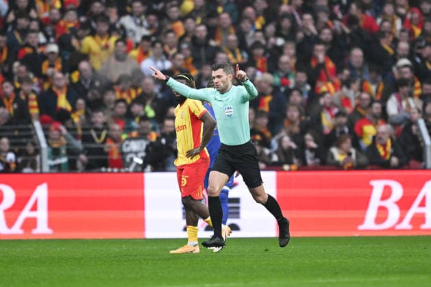 RC Lens v AS Monaco - Ligue 1 McDonald s 2025 2026 Willy DELAJOD (ARBITRE) during the Ligue 1 McDonald s match between Lens and Monaco at Stade Bollaert-Delelis on February 21, 2026 in Lens, France. Lens France  Copyright: xFEPx 776348298