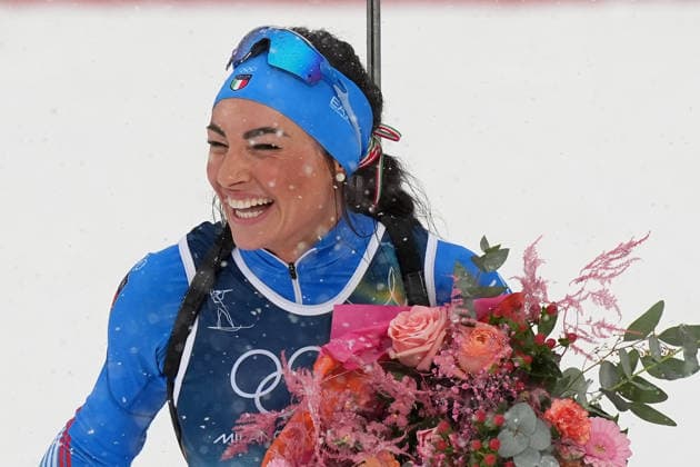 Italy™s WIERER Dorothea , last competition in career during Biathlon women™s 12, 5 km Mass Start at Antholz-Anterselva Biathlon Arena at the Milano Cortina 2026 Winter Olympics, in Anterselva (Italy) February 21 , 2026 (Spada LaPresse)  Copyright: xSpada LaPressex