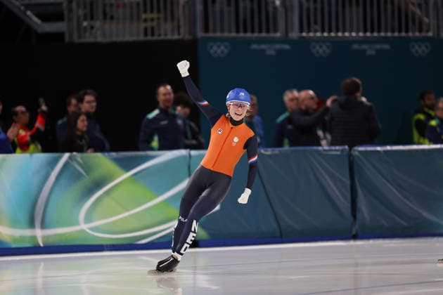 Speed skating, Eisschnelllauf - Milano Cortina 2026 Winter Olympics: Day 15 On February 21, 2026, in Milan, Italy, Marijke Groenewoud wins the gold medal during the Women s Mass Start at the Milano Cortina 2026 Winter Olympic Games, Olympische Spiele, Olympia, OS at Milano Speed Skating Stadium. Milano Italy  Copyright: xMattiaxMarteganix originalFilename:martegani-serieami260221_npfrZ.jpg