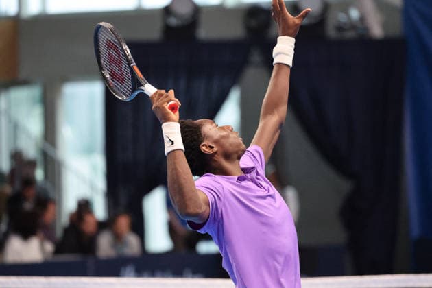 TENNIS : Play In Challenger Lille 2026 - ATP, Tennis Herren 125 Challenger Tour - 21 02 2026 MoÃ¯se KOUAME (France) au Play In Challenger Lille 2026, ATP 125 Challenger Tour, le 21 fÃ vrier 2026 - photo Laurent Sanson PsnewZ  Copyright: xLaurentxSANSONx xPsnewZx