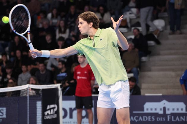 TENNIS : Play In Challenger Lille 2026 - ATP, Tennis Herren 125 Challenger Tour - 21 02 2026 Alexander BLOCKX (Belgique) au Play In Challenger Lille 2026, ATP 125 Challenger Tour, le 21 fÃ vrier 2026 - photo Laurent Sanson PsnewZ  Copyright: xLaurentxSANSONx xPsnewZx