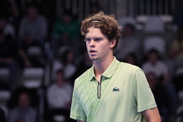TENNIS : Play In Challenger Lille 2026 - ATP, Tennis Herren 125 Challenger Tour - 21 02 2026 Alexander BLOCKX (Belgique) au Play In Challenger Lille 2026, ATP 125 Challenger Tour, le 21 fÃ vrier 2026 - photo Laurent Sanson PsnewZ  Copyright: xLaurentxSANSONx xPsnewZx