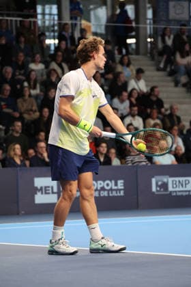 TENNIS : Play In Challenger Lille 2026 - ATP, Tennis Herren 125 Challenger Tour - 21 02 2026 Luca VAN ASSCHE (France) au Play In Challenger Lille 2026, ATP 125 Challenger Tour, le 21 fÃ vrier 2026 - photo Laurent Sanson PsnewZ  Copyright: xLaurentxSANSONx xPsnewZx