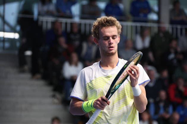 TENNIS : Play In Challenger Lille 2026 - ATP, Tennis Herren 125 Challenger Tour - 21 02 2026 Luca VAN ASSCHE (France) au Play In Challenger Lille 2026, ATP 125 Challenger Tour, le 21 fÃ vrier 2026 - photo Laurent Sanson PsnewZ  Copyright: xLaurentxSANSONx xPsnewZx