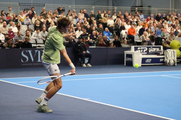TENNIS : Play In Challenger Lille 2026 - ATP, Tennis Herren 125 Challenger Tour - 21 02 2026 Alexander BLOCKX (Belgique) au Play In Challenger Lille 2026, ATP 125 Challenger Tour, le 21 fÃ vrier 2026 - photo Laurent Sanson PsnewZ  Copyright: xLaurentxSANSONx xPsnewZx