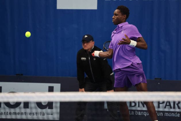 TENNIS : Play In Challenger Lille 2026 - ATP, Tennis Herren 125 Challenger Tour - 21 02 2026 MoÃ¯se KOUAME (France) au Play In Challenger Lille 2026, ATP 125 Challenger Tour, le 21 fÃ vrier 2026 - photo Laurent Sanson PsnewZ  Copyright: xLaurentxSANSONx xPsnewZx