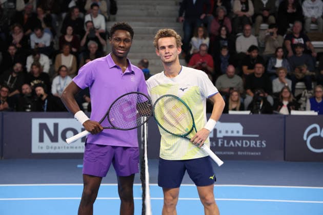 Tennis, ATP tournament in Lille