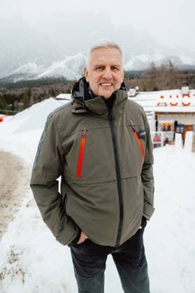 OLYMPICS - Winter Olympic Games, Olympische Spiele, Olympia, OS Milano Cortina 2026 CORTINA D AMPEZZO,ITALY,21.FEB.26 - OLYMPICS - Winter Olympic Games Milano Cortina 2026, Austria House, media event, media talk, Olympia Bilanz. Image shows Harald Winkler (AUT).  GEPAxpictures xAlexanderxSolc
