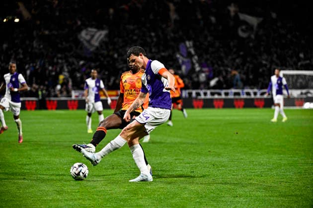 FOOTBALL : Toulouse vs PFC - 23eme Journee de Ligue1 McDonald S - Toulouse - 21 02 2026 Rasmus Nicolaisen (tfc) Toulouse  Copyright: xThierryxBretonx
