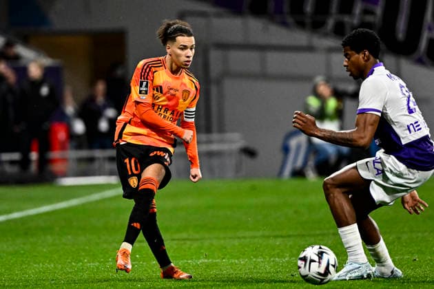 FOOTBALL : Toulouse vs PFC - 23eme Journee de Ligue1 McDonald S - Toulouse - 21 02 2026 llan Kebbal (pfc) Toulouse  Copyright: xThierryxBretonx