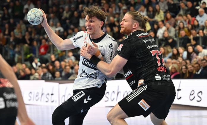 21 02 20265 Handball 1 Bundesliga DAIKIN HBL Season 2025 2026 22 Matchday HC Erlangen Metropolregion Nürnberg HCE SG Flensburg Handewitt xwoxzix Lasse Möller Moeller 64, SG Flensburg Handewitt Maciej Gebala 77, HC Erlangen HCE