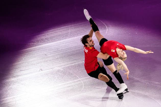 260221 Olivia Smart and Tim Dieck of Spain perform in the Figure skating, Eiskunstlauf Exhibition Gala during day 15 of the 2026 Winter Olympics on February 21, 2026 in Milan. Photo: Carl Sandin BILDBYRAN kod CS CS0890 konstakning figure skating kunstlop Olympic Games, Olympische Spiele, Olympia, OS olympics winter olympics os ol olympiska spel vinter-os olympiske leker milano cortina 2026 milan cortina 2026 milano cortina 2026 olympic games milano cortina 2026 winter olympic games milano cortina-os milano cortina-ol vinter-ol 15 bbeng *** 260221 Olivia Smart and Tim Dieck of Spain perform in the figure skating Exhibition Gala during day 15 of the 2026 Winter Olympics on February 21, 2026 in Milan Photo Carl Sandin BILDBYRAN code CS CS0890 konstakning figure skating kunstlop olympic games olympics winter olympics os ol olympiska spel vinter os olympiske leker milano cortina 2026 milan cortina 2026 milano cortina 2026 olympic games milano cortina 2026 winter olympic games milano cortina os milano cortina ol vinter ol 15 bbeng  Copyright: CARLxSANDIN BB260221CS031