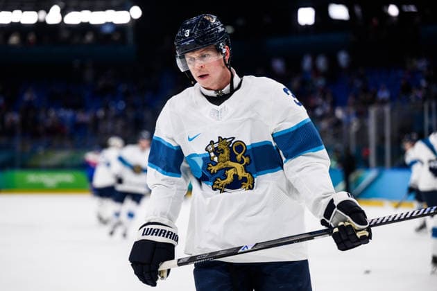 260221 Olli Määttä of Finland ahead of the men s Ice hockey, Eishockey bronze medal game between Slovakia and Finland during day 15 of the 2026 Winter Olympics on February 21, 2026 in Milan. Photo: Emma Wallskog BILDBYRAN kod EW JM0801 bbeng ishockey ice hockey Olympic Games, Olympische Spiele, Olympia, OS olympics winter olympics os ol olympiska spel vinter-os olympiske leker milano cortina 2026 milan cortina 2026 milano cortina 2026 olympic games milano cortina 2026 winter olympic games milano cortina-os milano cortina-ol vinter-ol bronsmatch bronze medal game finland slovakien slovakia *** 260221 Olli Määttä of Finland ahead of the men s ice hockey bronze medal game between Slovakia and Finland during day 15 of the 2026 Winter Olympics on February 21, 2026 in Milan Photo Emma Wallskog BILDBYRAN kod EW JM0801 bbeng ishockey ice hockey olympic games olympics winter olympics os ol olympiska spel vinter os olympiske leker milano cortina 2026 milan cortina 2026 milano cortina 2026 olympic games milano cortina 2026 winter olympic games milano cortina os milano cortina ol vinter ol bronsmatch bronze medal game finland slovakien slovakia  Copyright: EMMAxWALLSKOG BB260221EW060