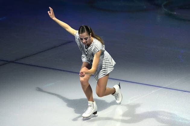 Pn Milano 21 02 2026 - Olimpiadi Milano Cortina 2026 Figure skating, Eiskunstlauf Exhibition foto Image nella foto: Carolina Kostner 