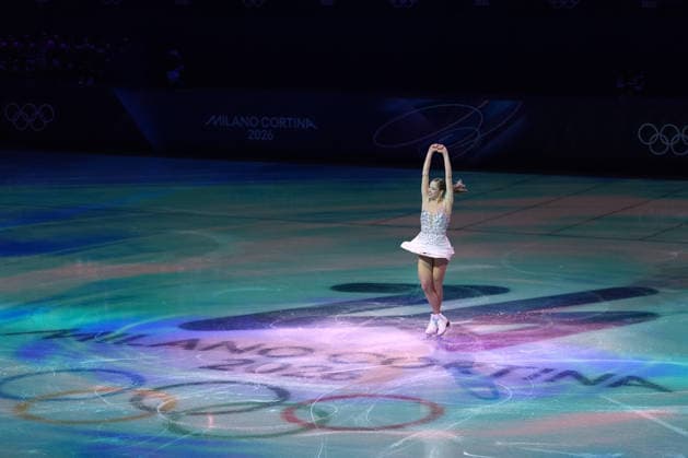 Pn Milano 21 02 2026 - Olimpiadi Milano Cortina 2026 Figure skating, Eiskunstlauf Exhibition foto Image nella foto: Carolina Kostner 
