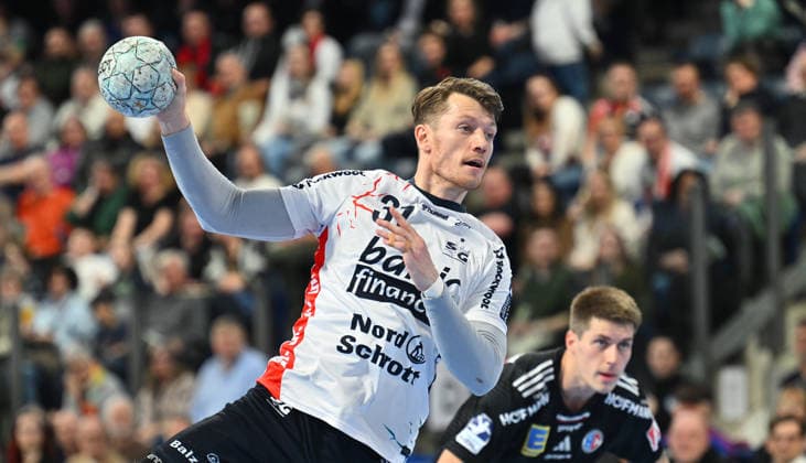 21 02 20265 Handball 1 Bundesliga DAIKIN HBL Season 2025 2026 22 Matchday HC Erlangen Metropolregion Nuremberg HCE SG Flensburg Handewitt xwoxzix Emil Manfeldt Jakobsen 31, SG Flensburg Handewitt